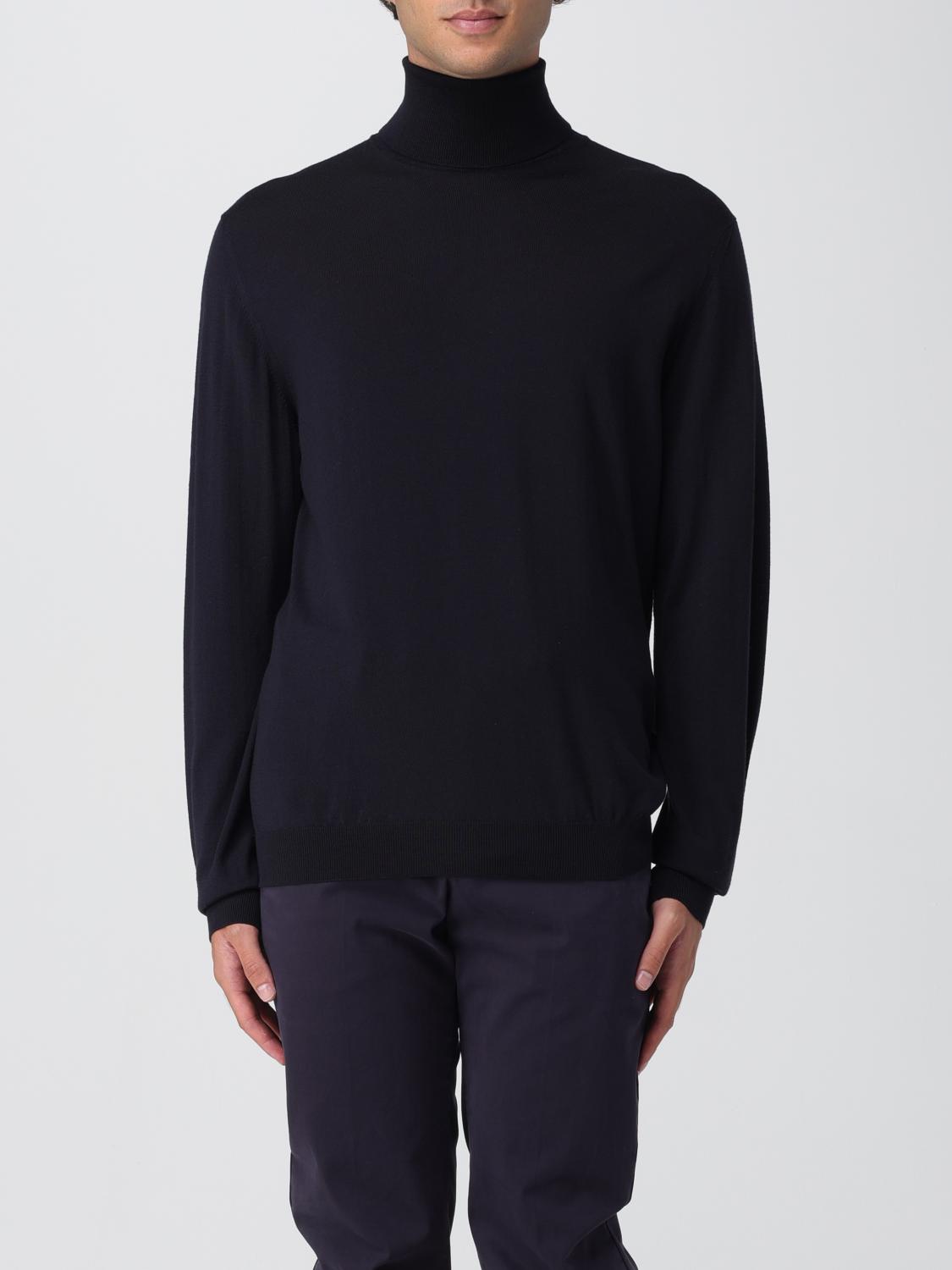 Zanone Turtleneck Sweater Clothing In Black