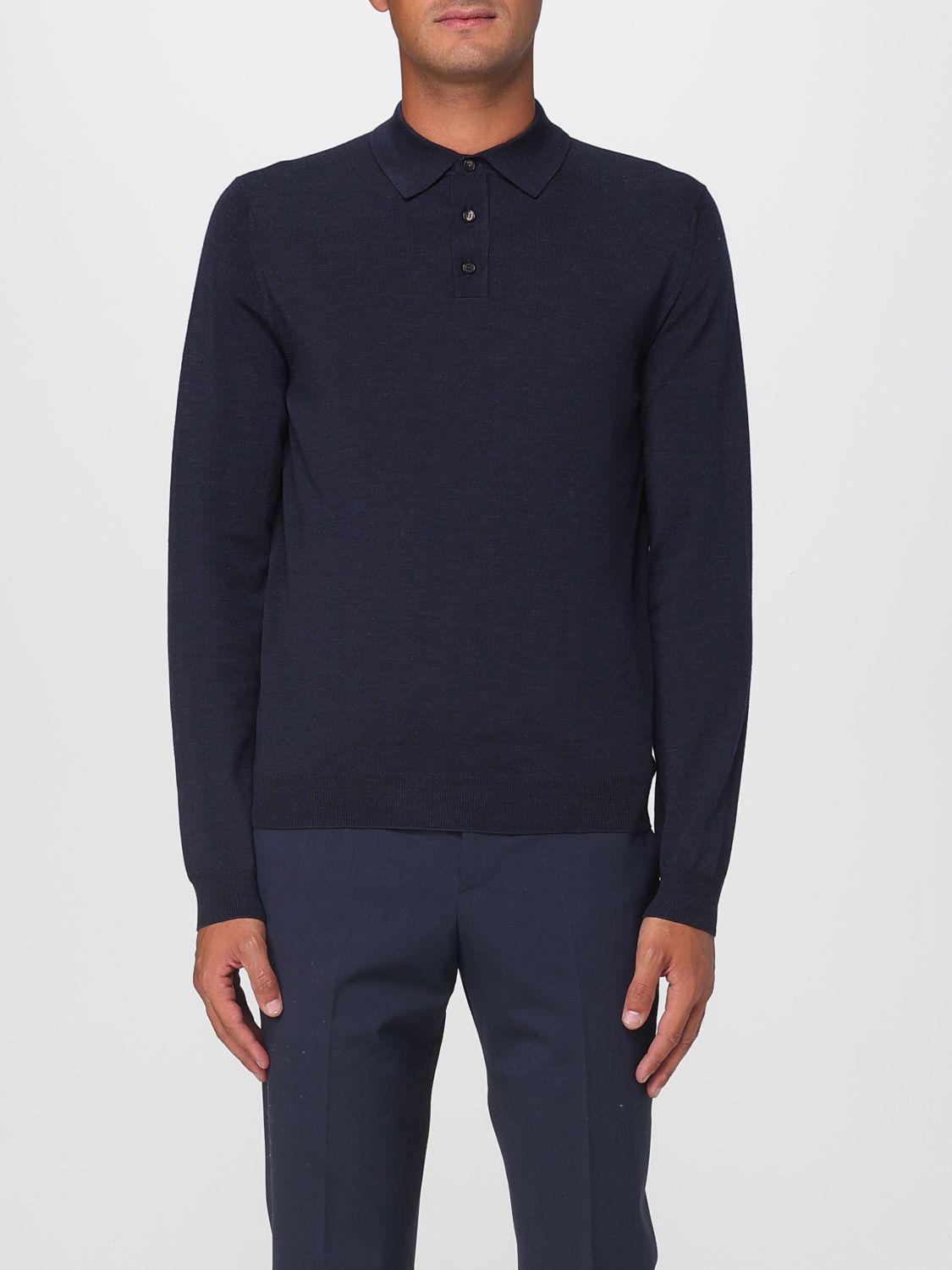 Zanone Polo Shirt  Men Color Blue In Blue