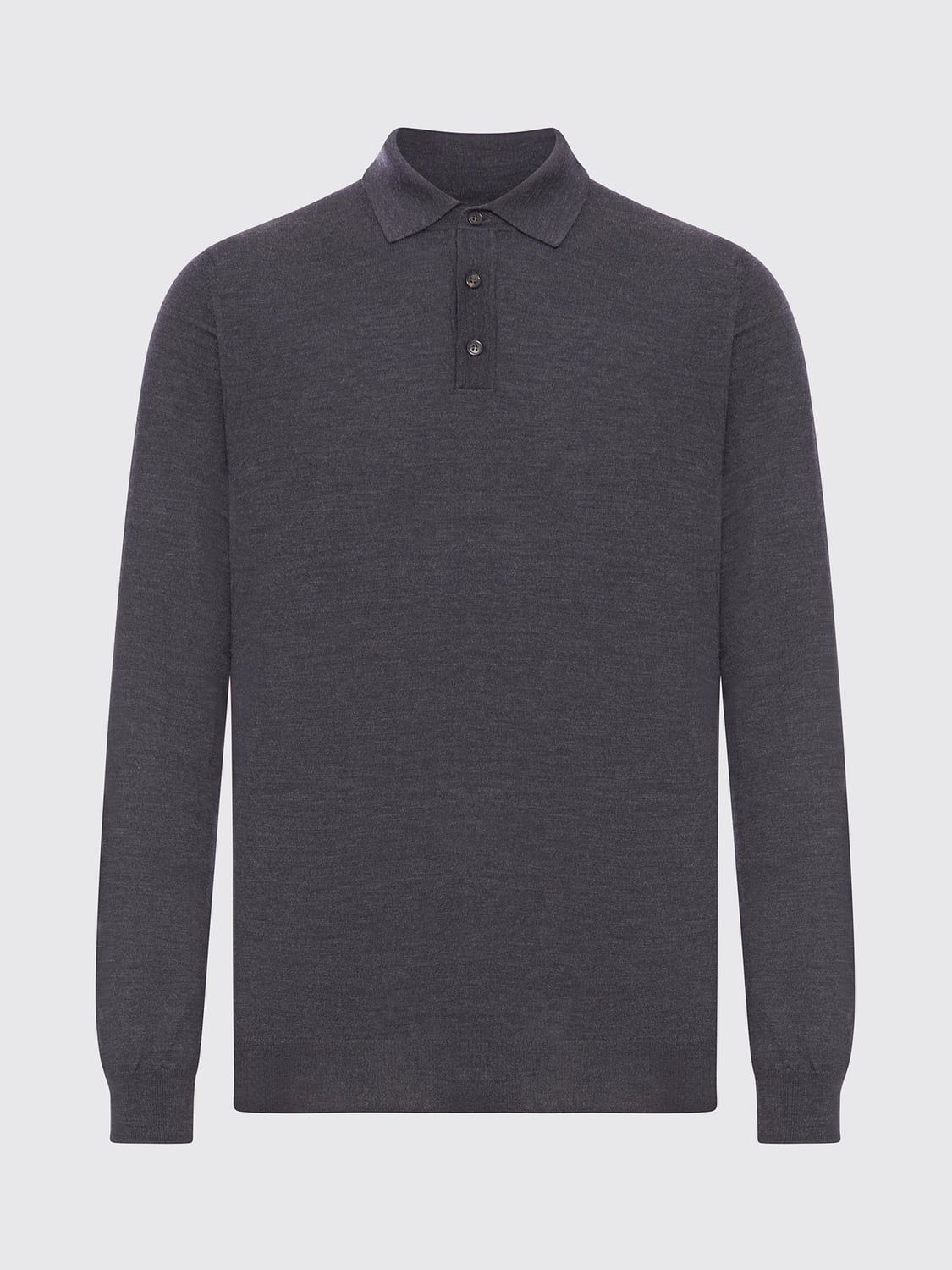 Zanone Polo Shirt in Mouse Grey