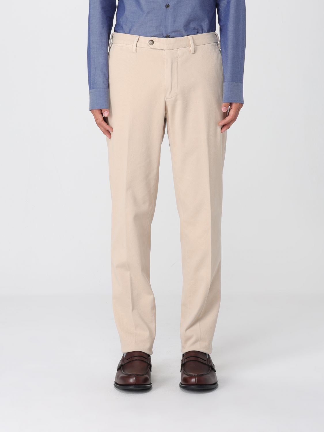 Luigi Bianchi Pants Men color Beige