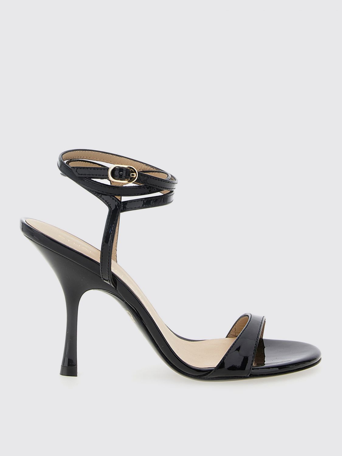Stuart Weitzman Heeled Sandals Woman Color Black In Black