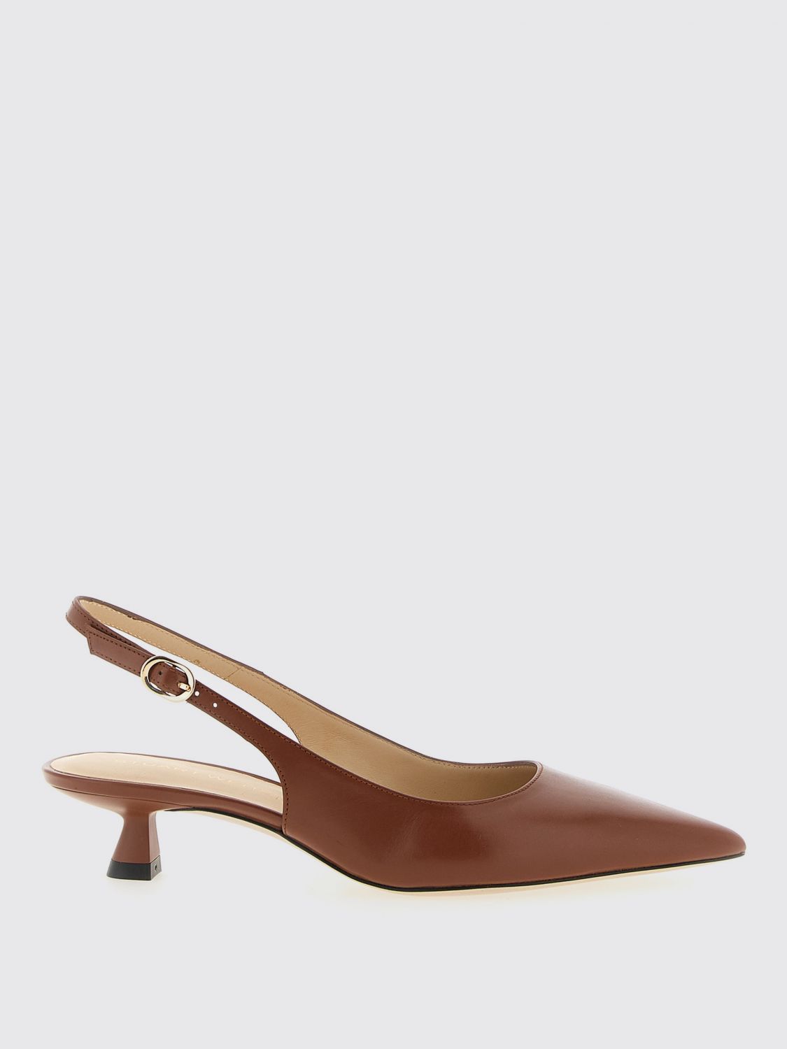 Stuart Weitzman High Heel Shoes Woman Color Brown In Brown