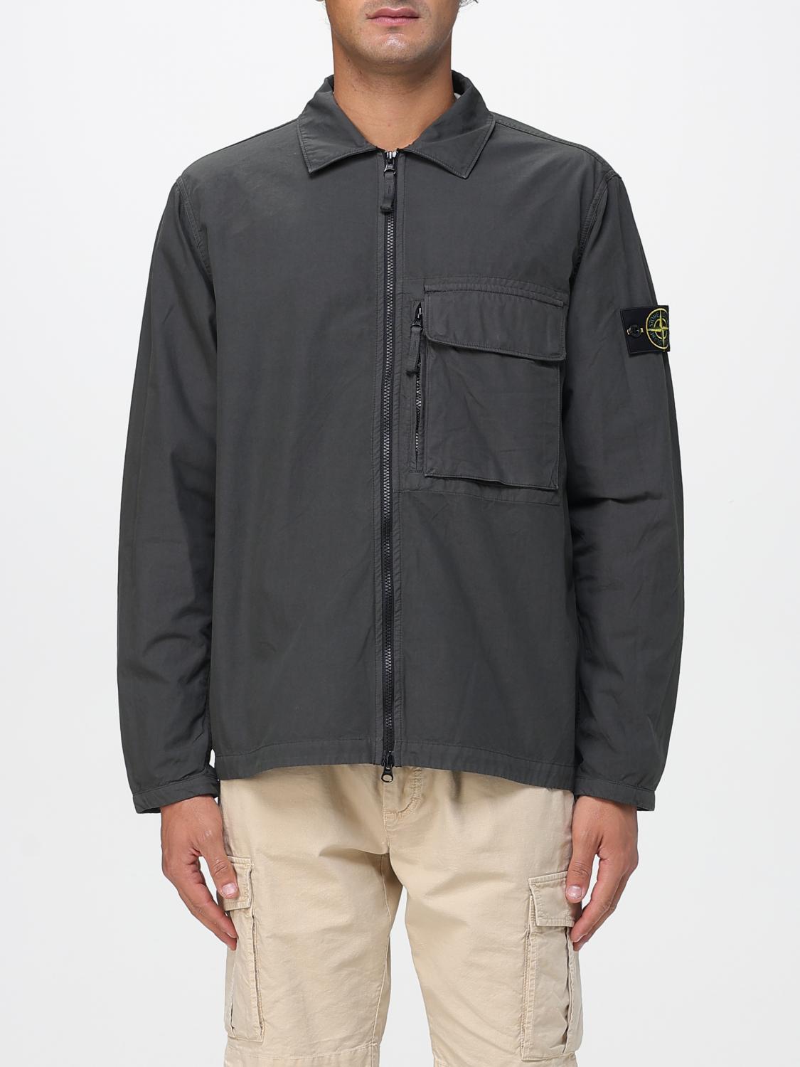 Overshirt Stone Island in cotone