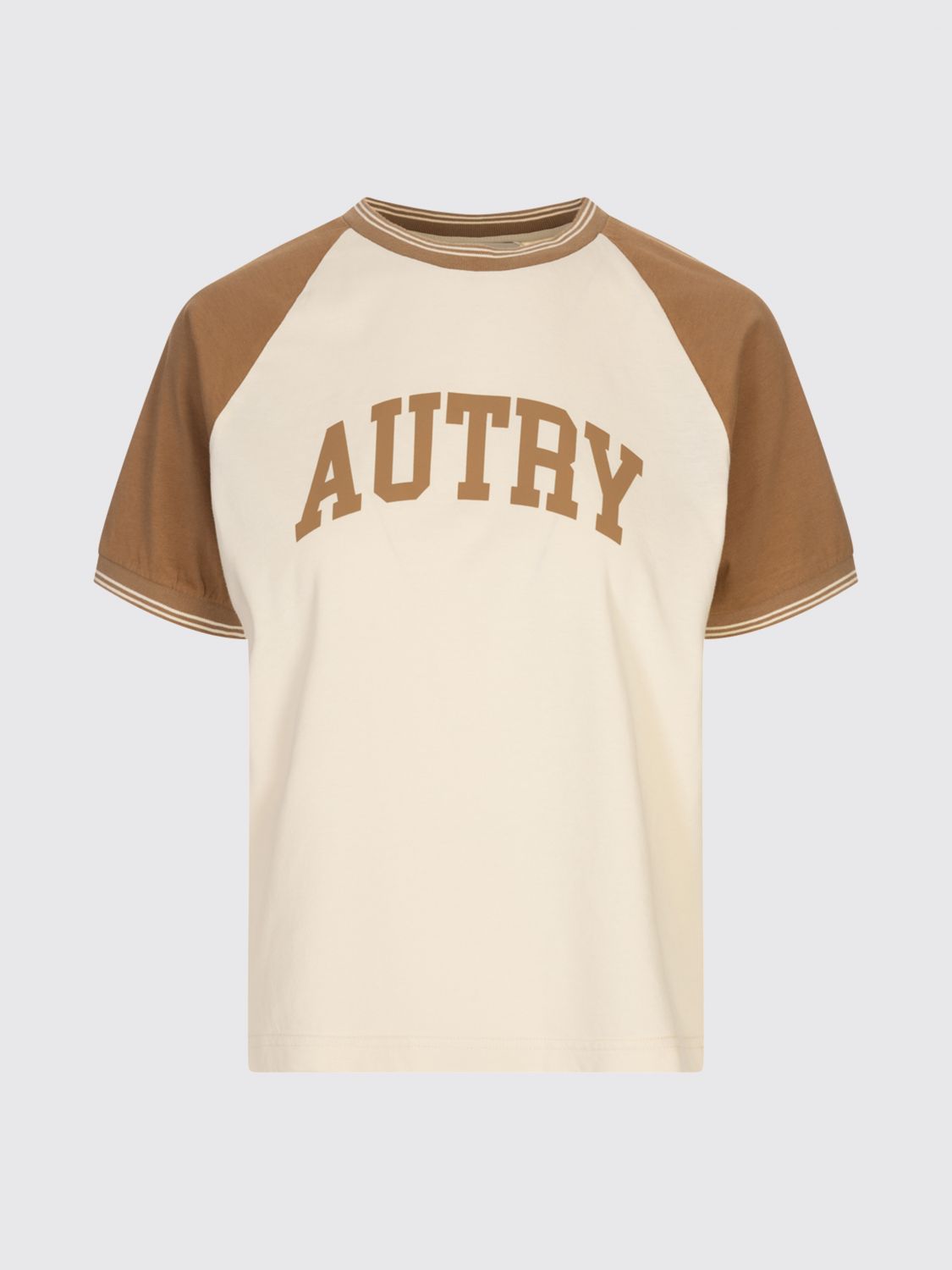 Autry T-shirt Woman Color Brown In Brown