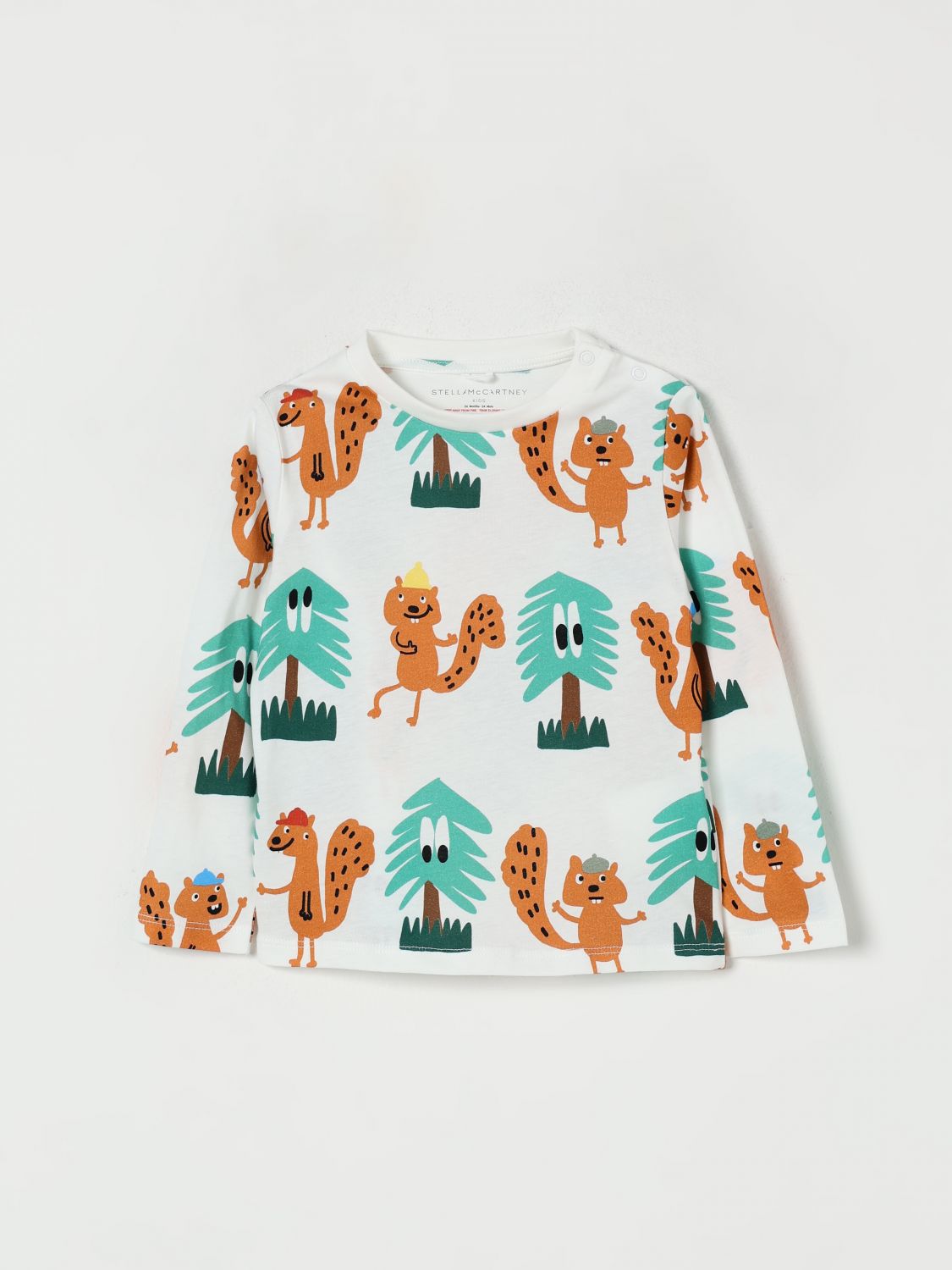 Stella Mccartney T-shirt Kids Kids Color Multicolor In White