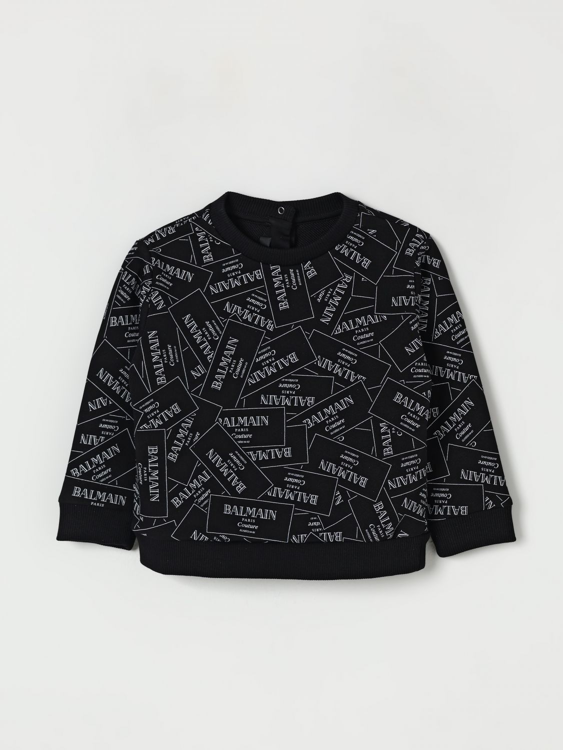 Balmain Sweater  Kids Color Black In Black