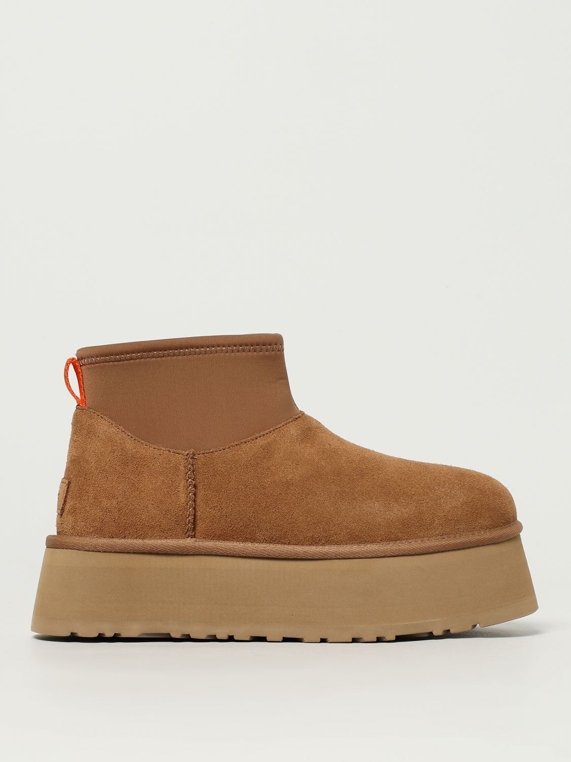 Ugg Stivali Classic Mini Dipper In Brown