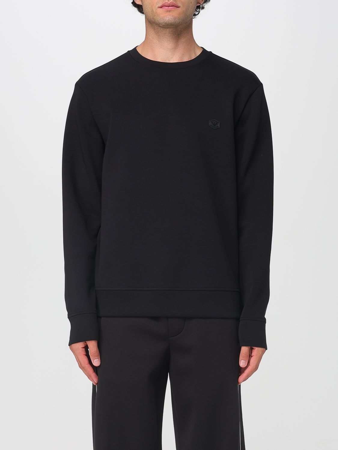 Emporio Armani Sweater  Men Color Black In Black