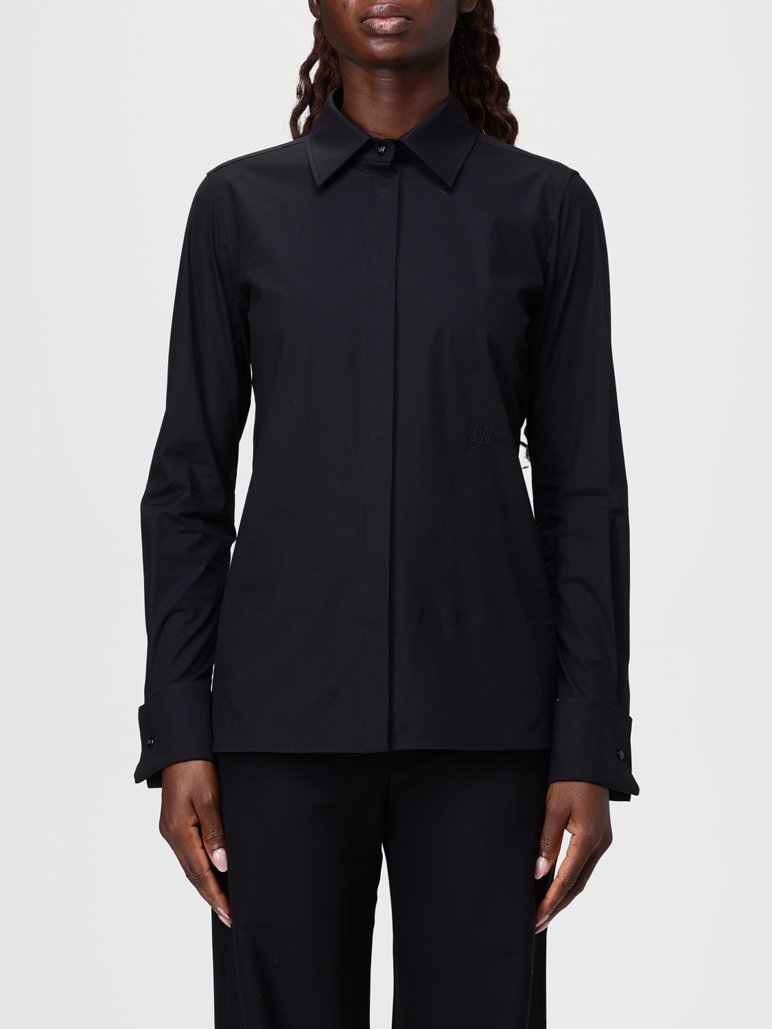 Max Mara Shirt  Woman Color Black In Black
