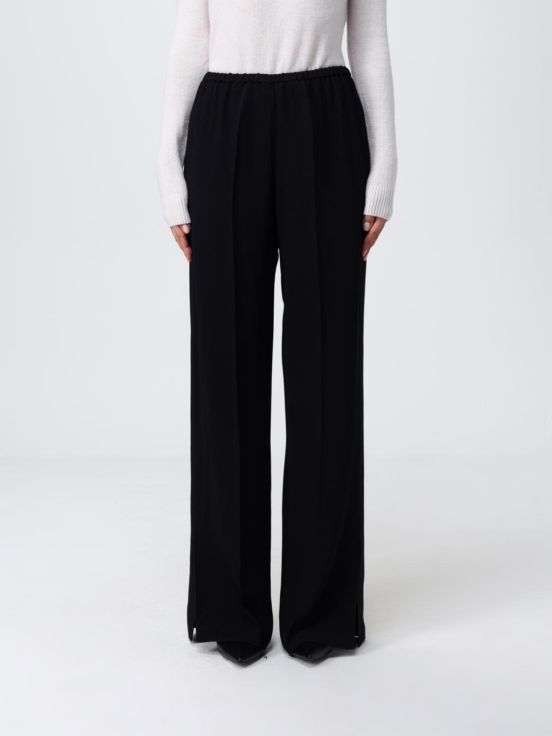 Forte Forte Pants Woman Color Black In Black