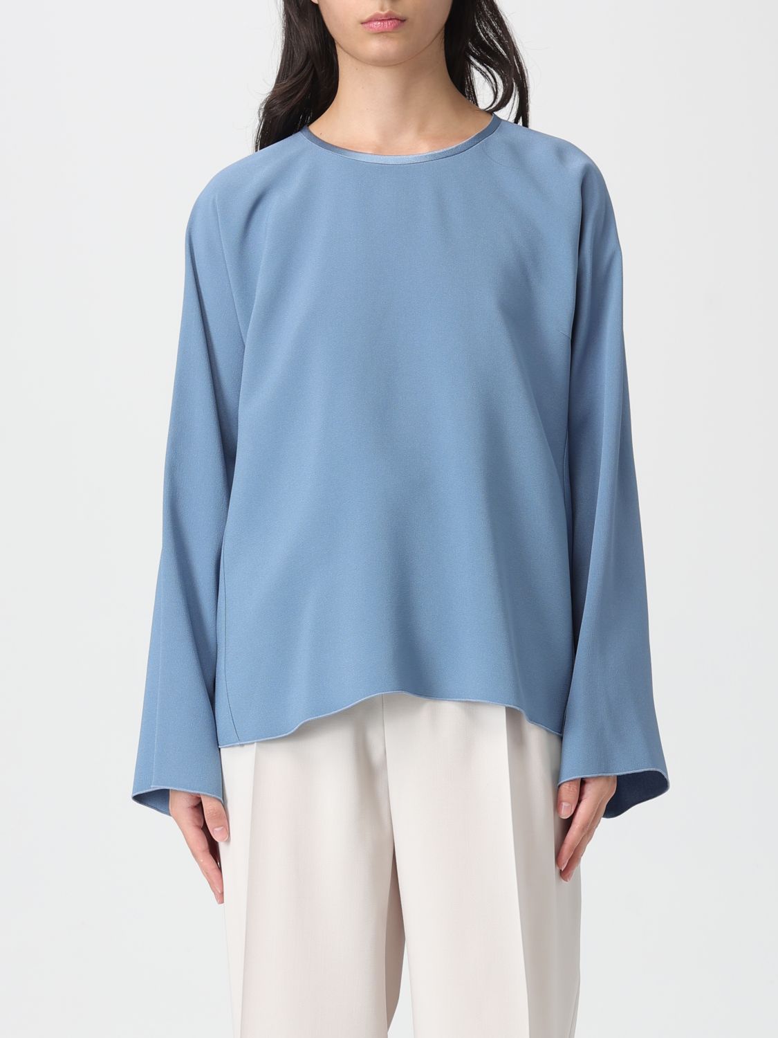 Forte Forte Top  Woman Color Gnawed Blue In Blue