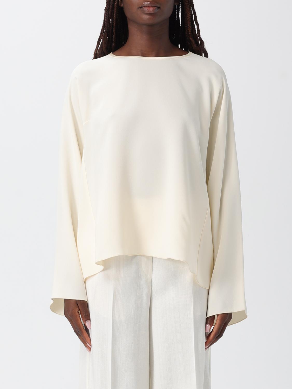 Forte Forte Top Woman Color Yellow Cream In White