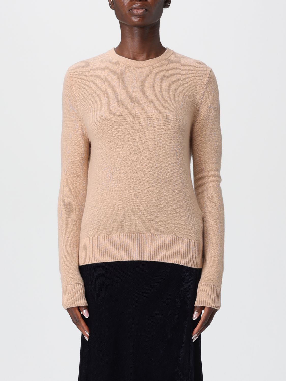 Forte Forte Sweater  Woman Color Leather In Neutral