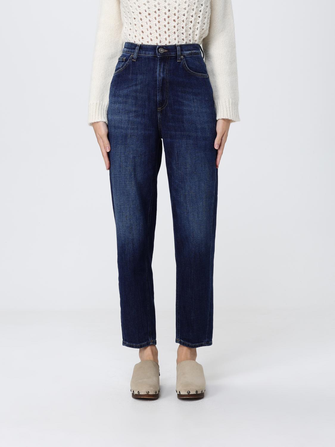Dondup Jeans  Woman Color Blue In Blue
