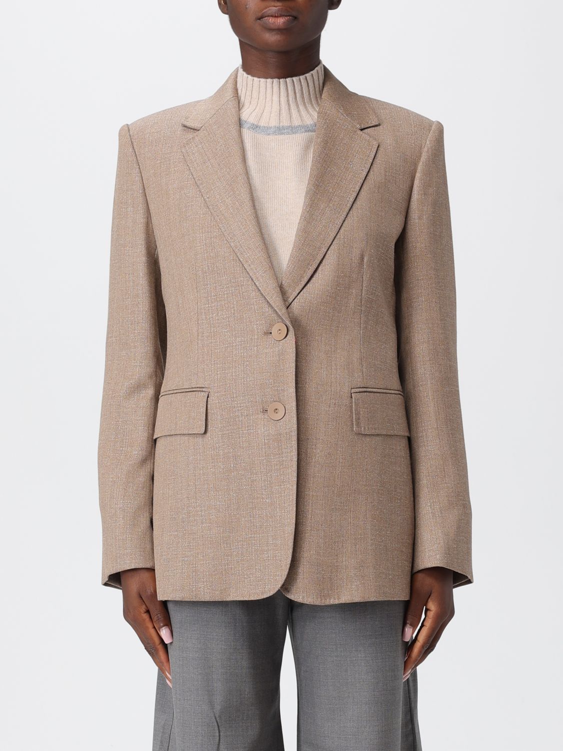 Max Mara Jacket Woman Studio In Multi