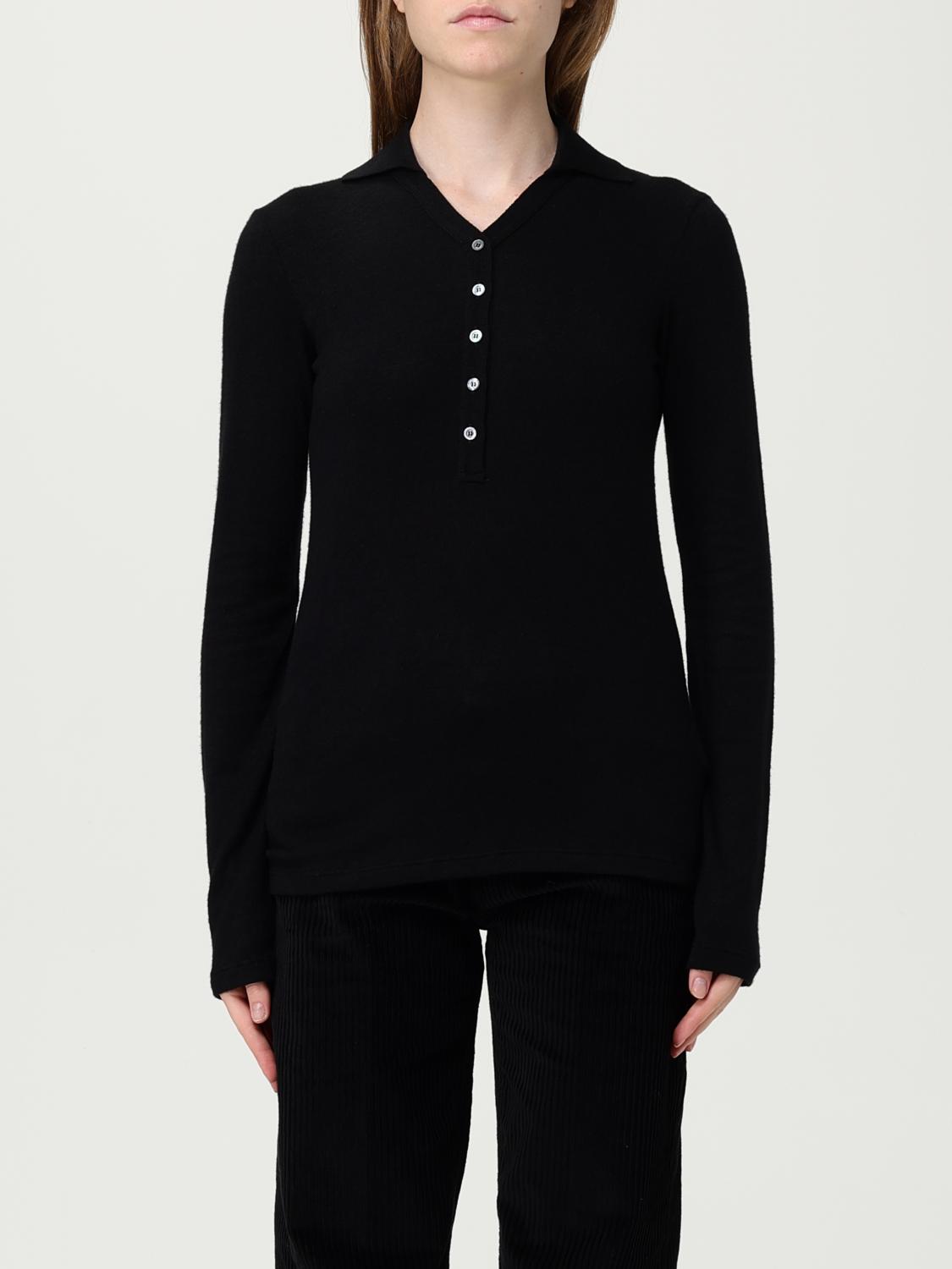 Dondup Sweater  Woman Color Black In Black