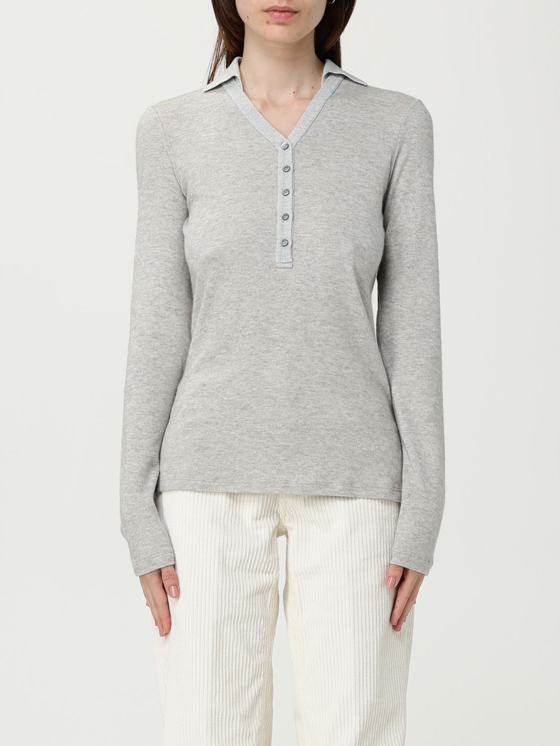 Dondup Sweater  Woman Color Grey In Gray