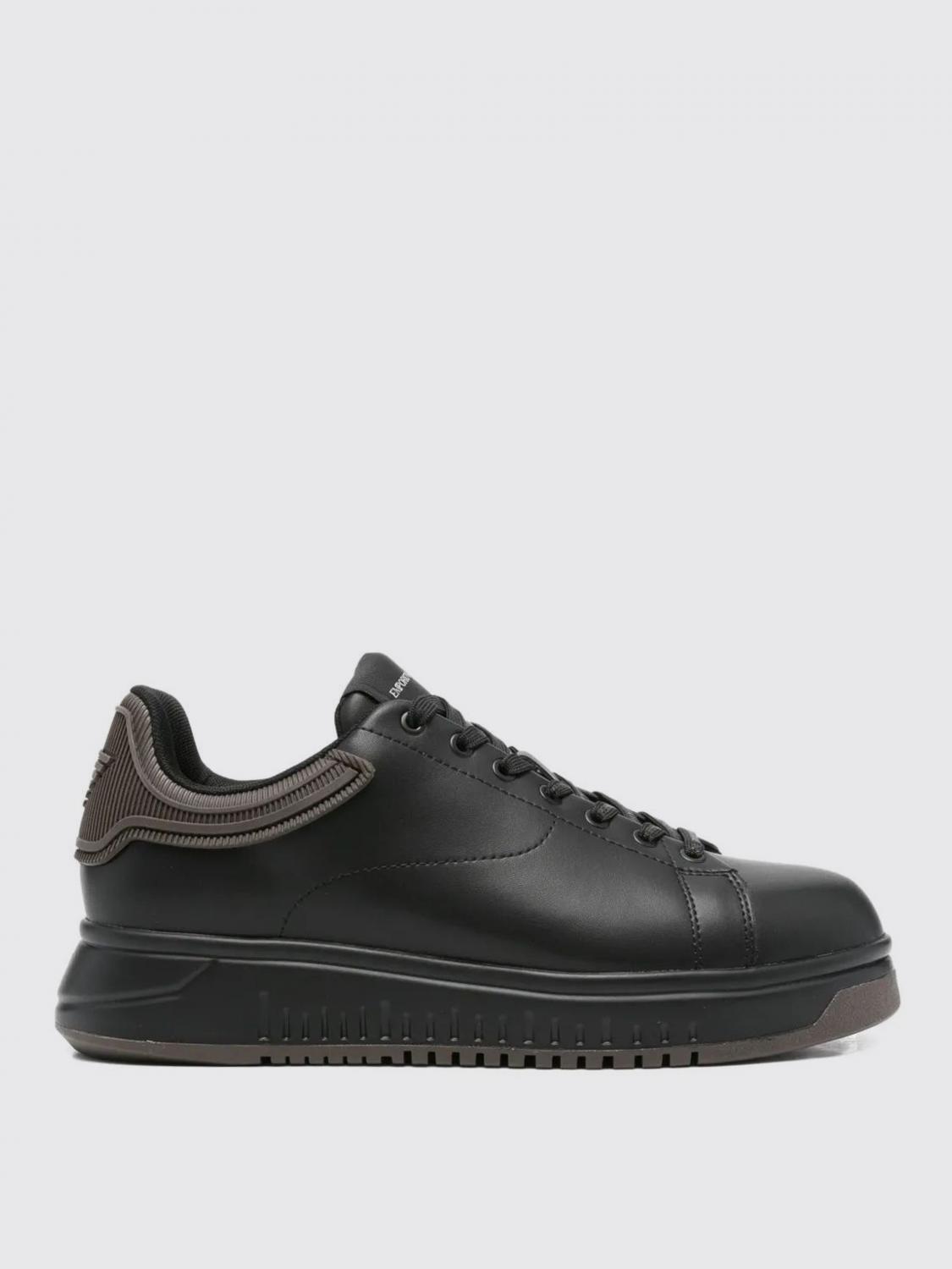 Emporio Armani Sneakers In Black