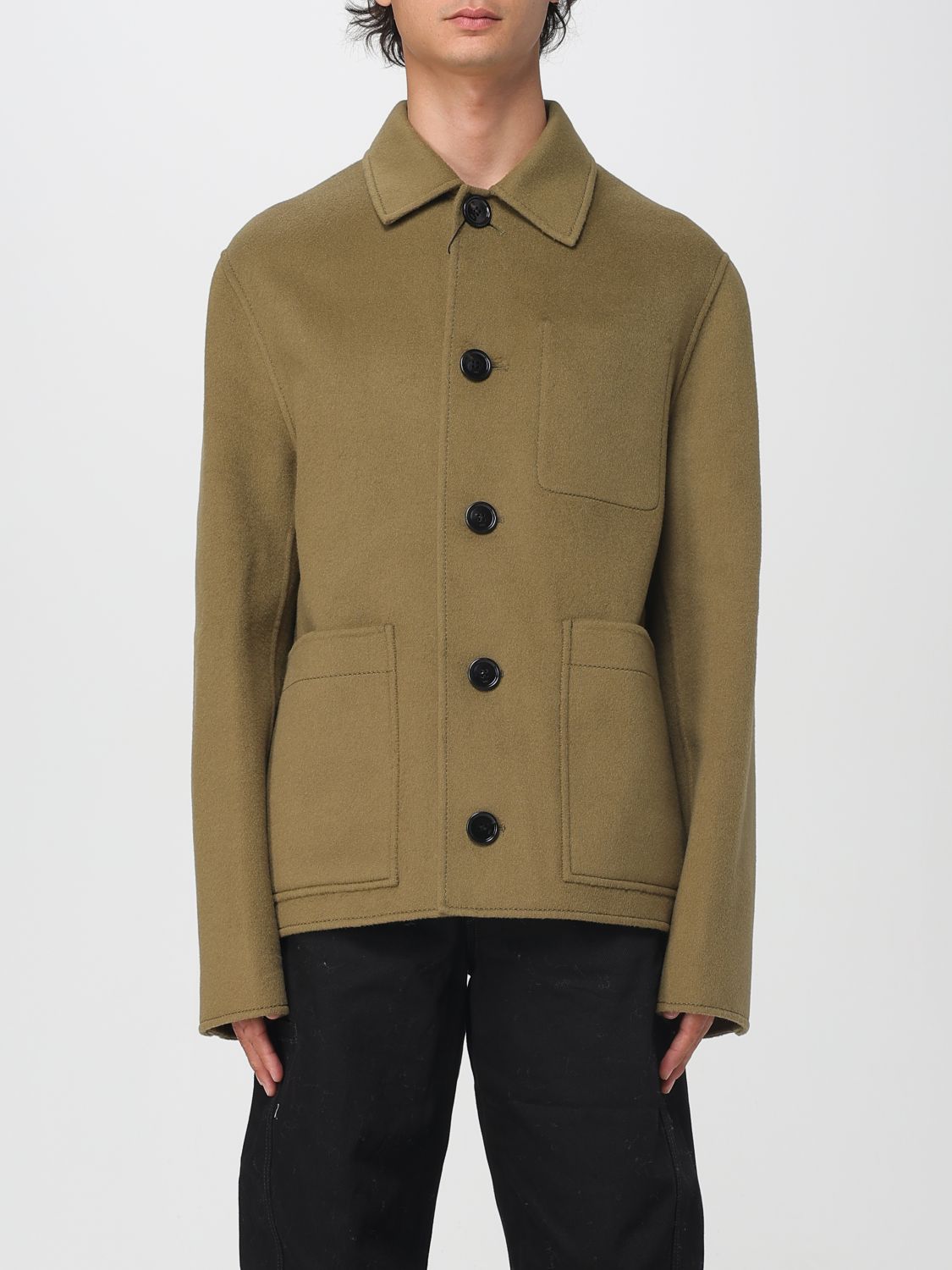 Ami Alexandre Mattiussi Jacket Ami Paris Men Color Brown In Green