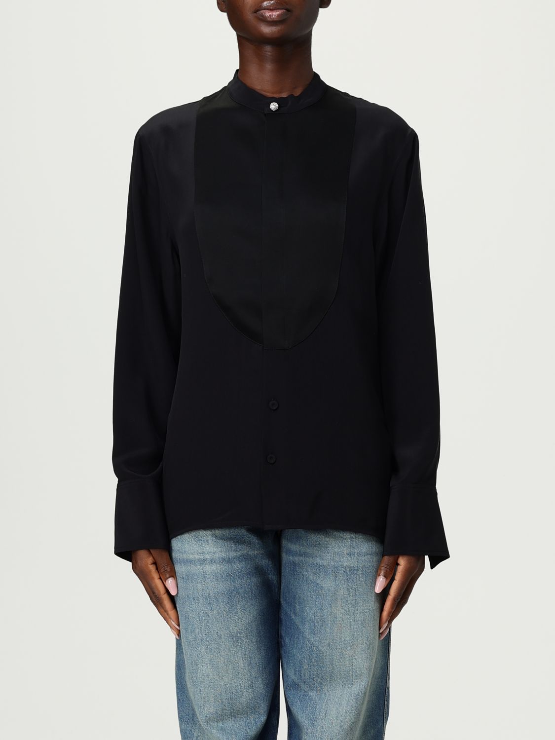 VICTORIA VICTORIA BECKHAM Hemdbluse Damen Farbe Schwarz