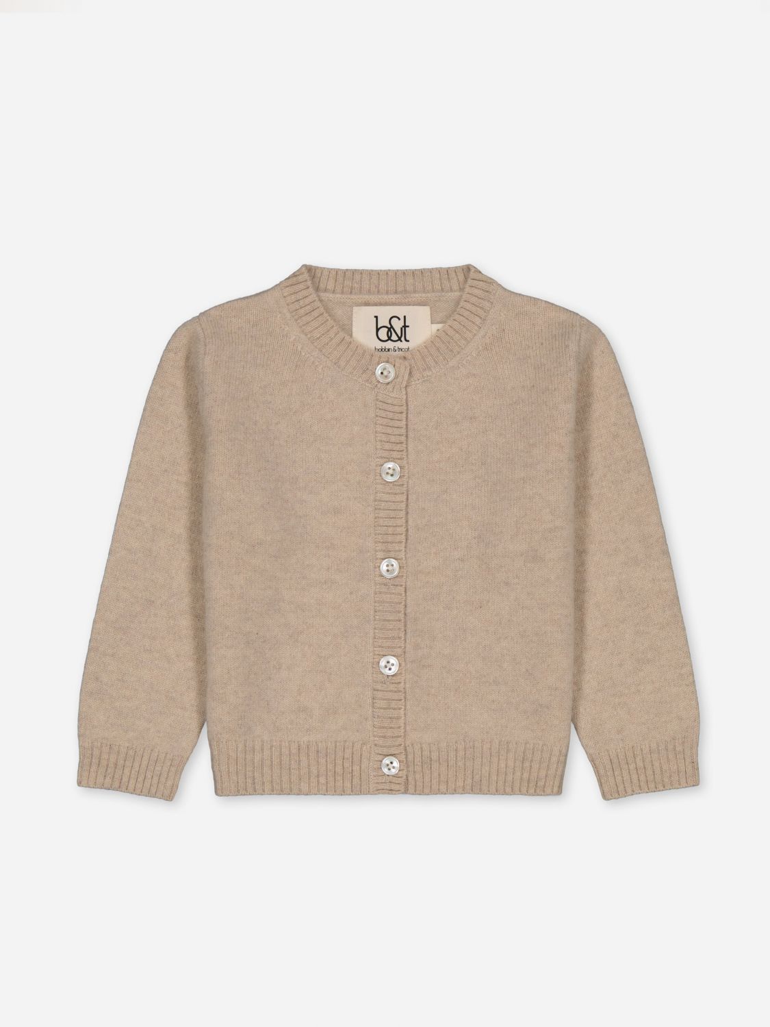 Bobbin & Tricot Sweater  Kids Color Beige In Pink