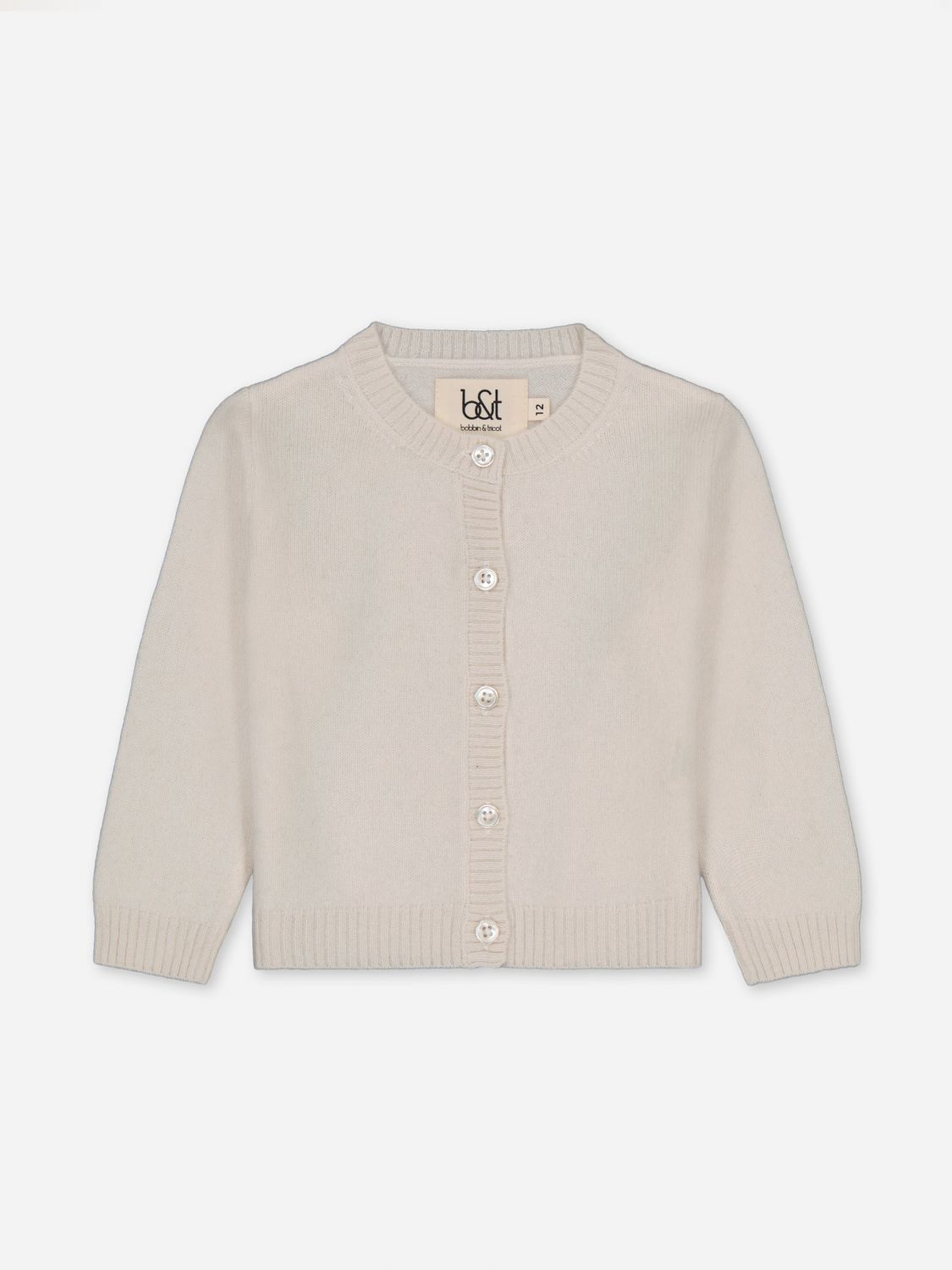 Bobbin & Tricot Sweater Kids Color Ivory In Neutral