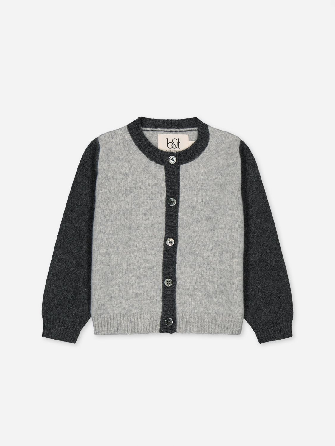 Bobbin & Tricot Sweater Kids Color Grey In Gray