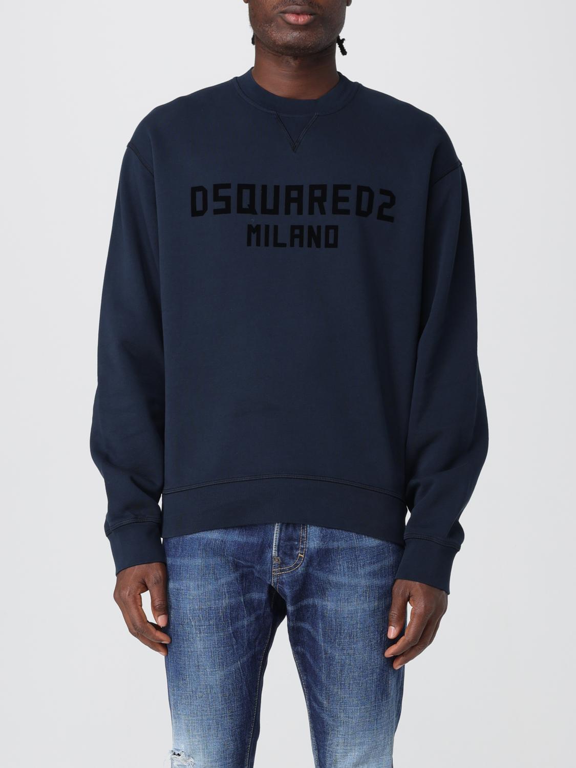 Sweatshirt DSQUARED2 Men color Navy