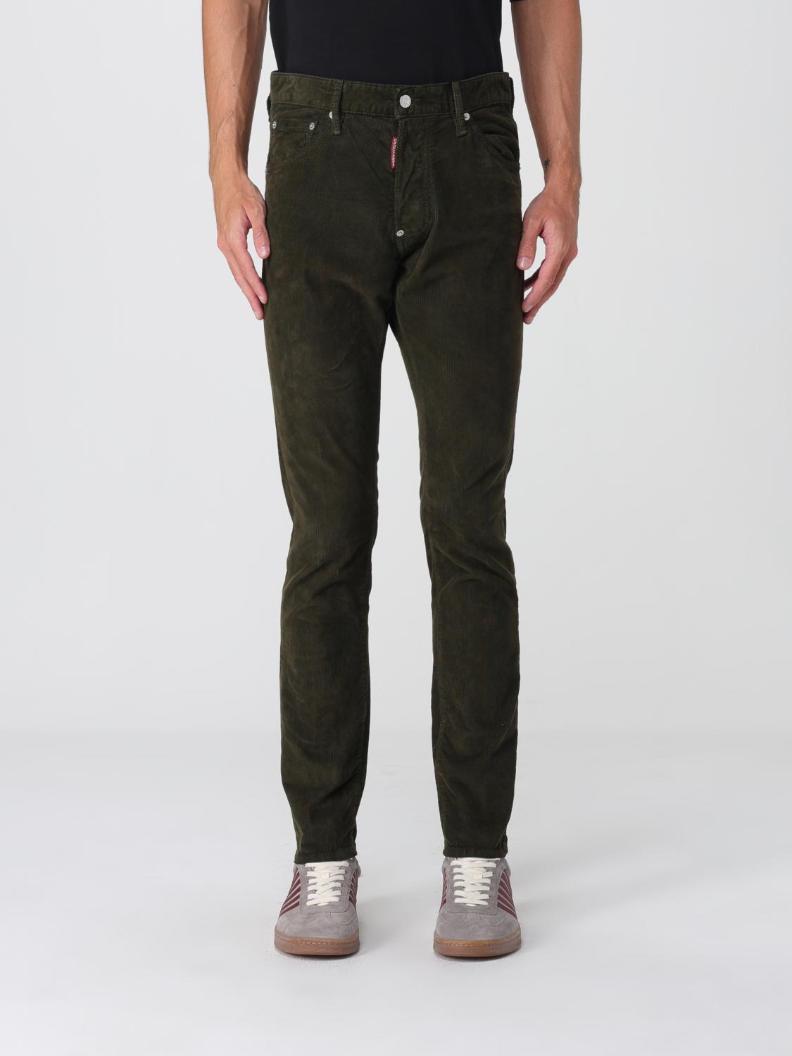 Dsquared2 Jeans  Men Color Military In Green