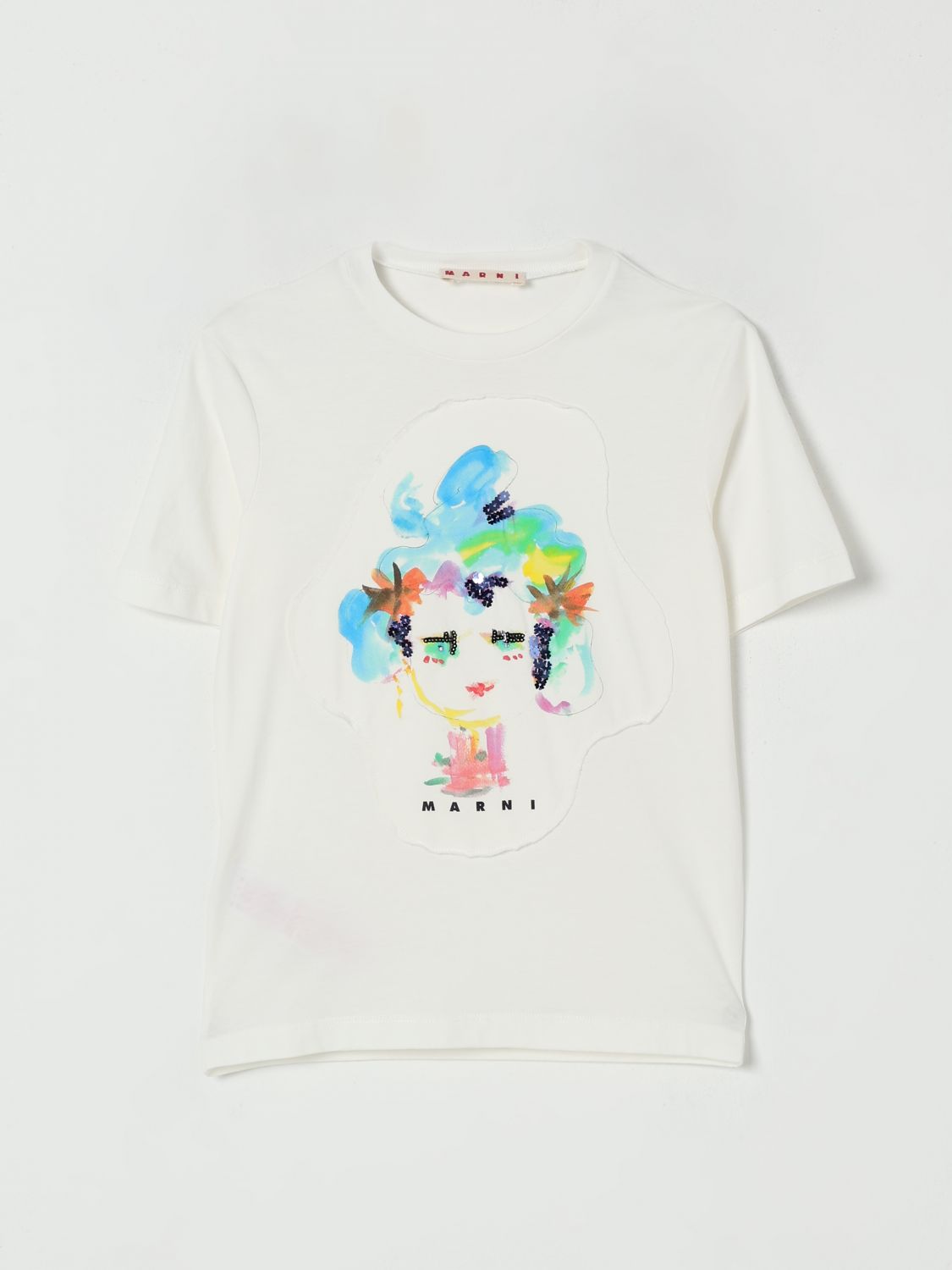 Marni Cotton T-shirt In White
