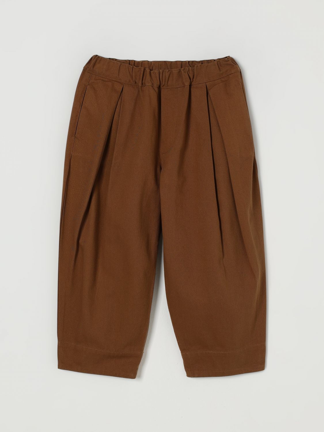 Marni Pants Kids Color Brown In Brown