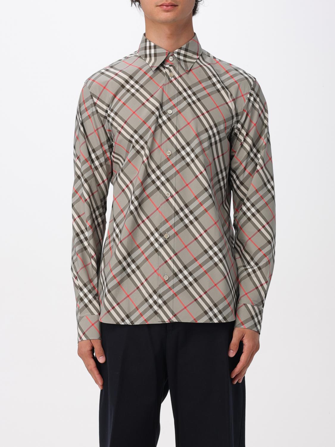 Shirt BURBERRY Men color Grey Shirt BURBERRY Men color Grey