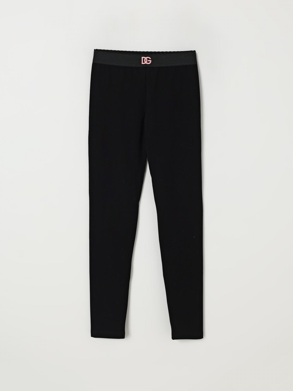 Dolce & Gabbana Pants Kids Color Black In Black