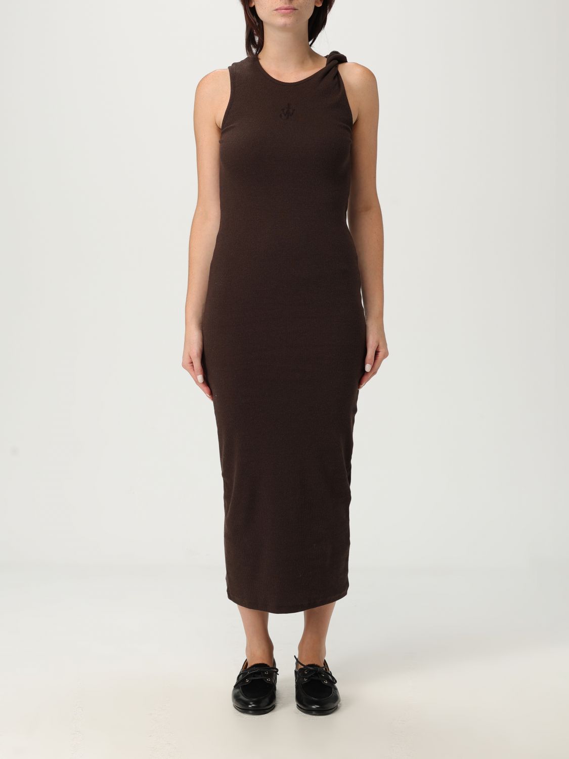 Jw Anderson Dress  Woman Color Black In Brown