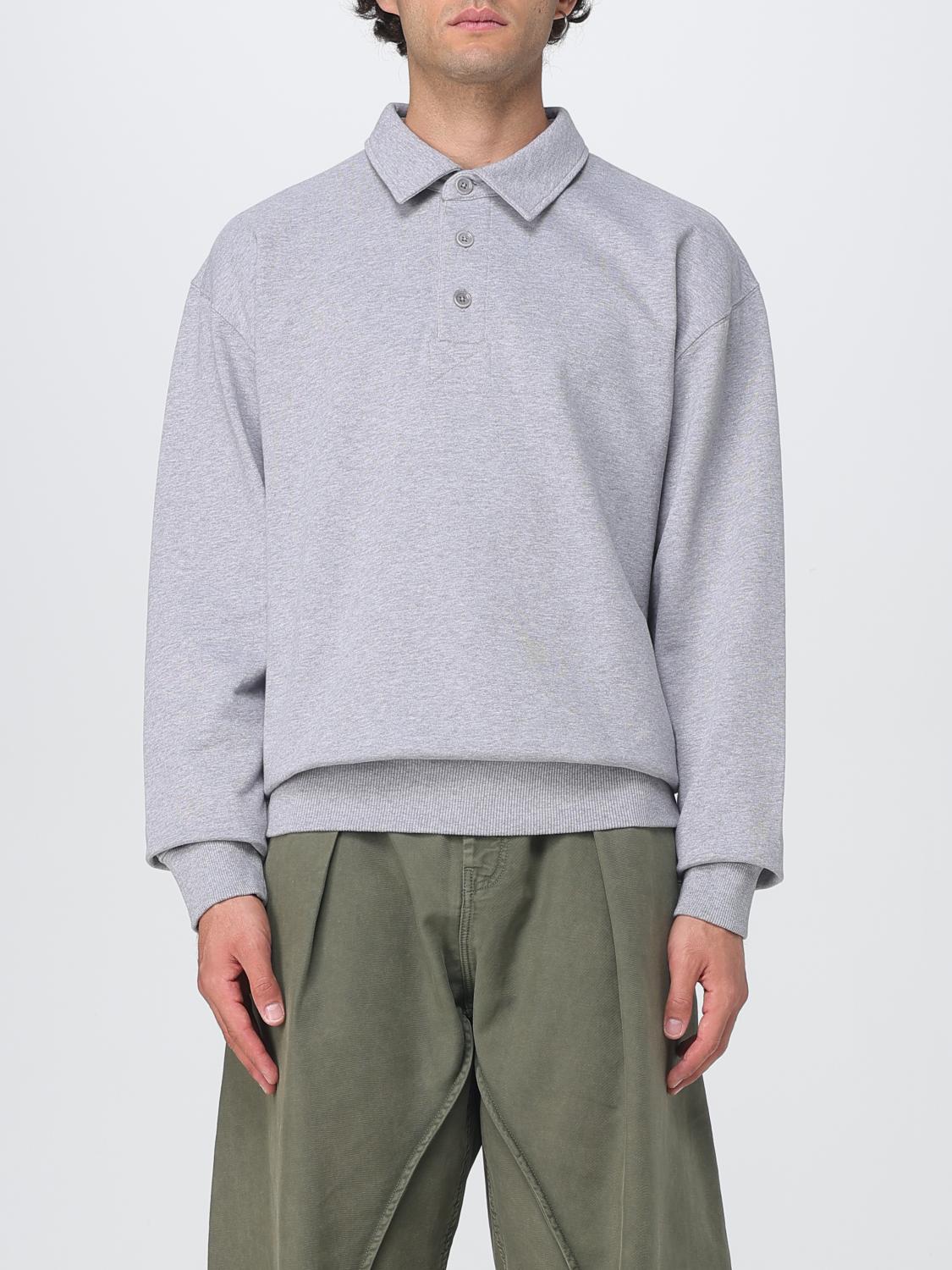 Jw Anderson Polo Shirt Men Color Grey In Gray