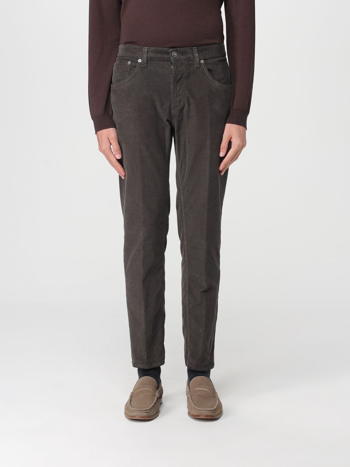 Dondup Gaubert Trousers In Brown