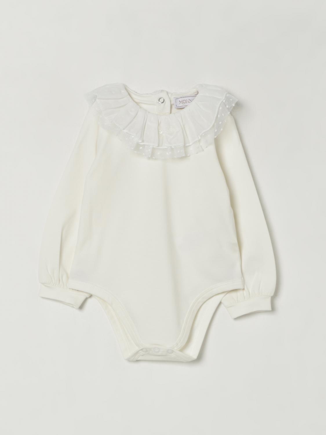 Monnalisa Bodysuit  Kids Color Yellow Cream In White