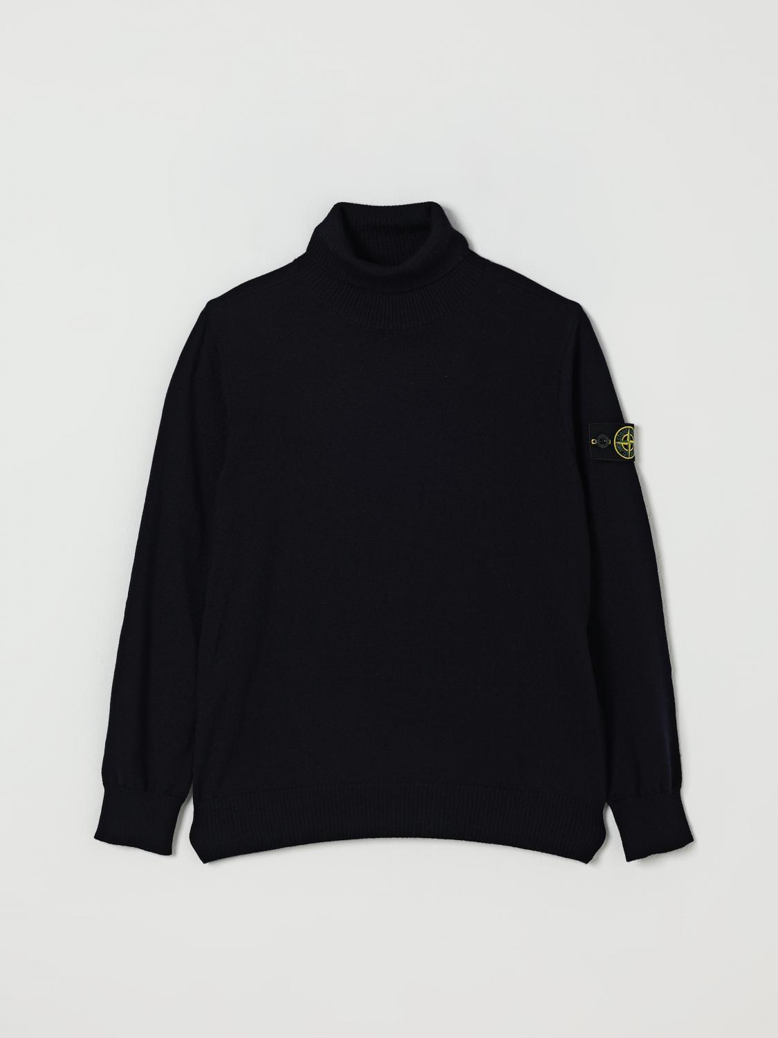 Stone Island Sweater  Junior Kids Color Black In Black