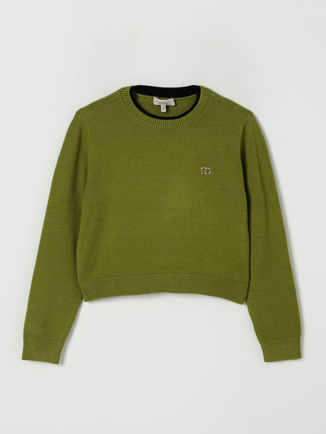 Twinset Sweater  Kids Color Green In Green