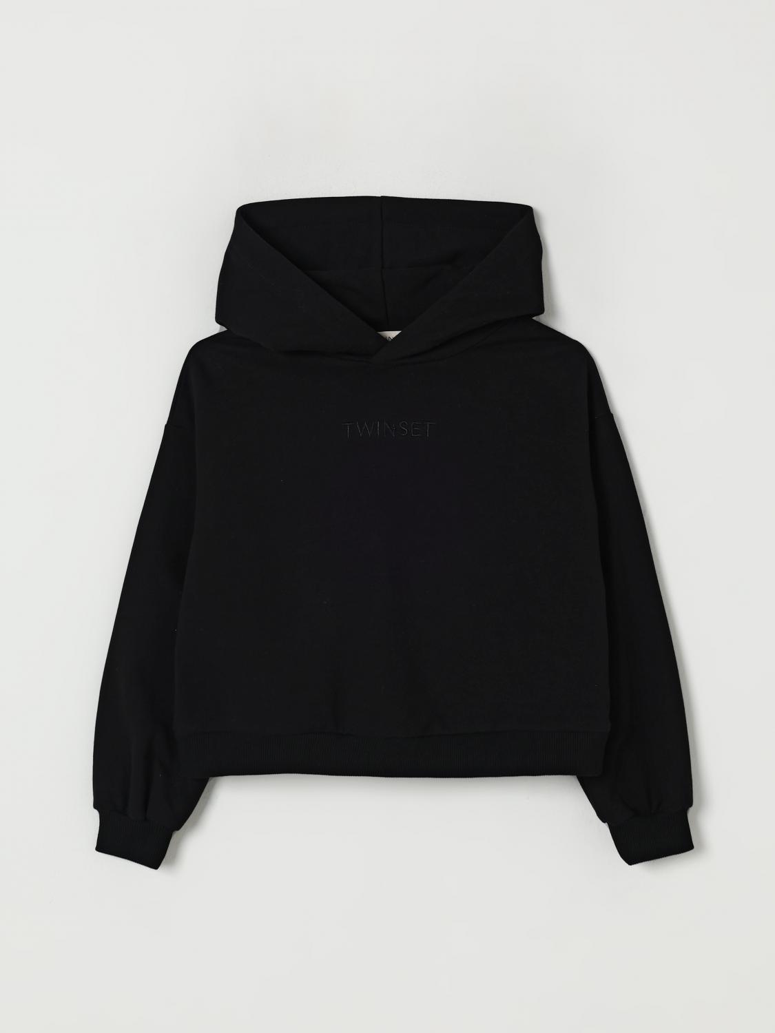 Twinset Sweater Kids Color Black In Black
