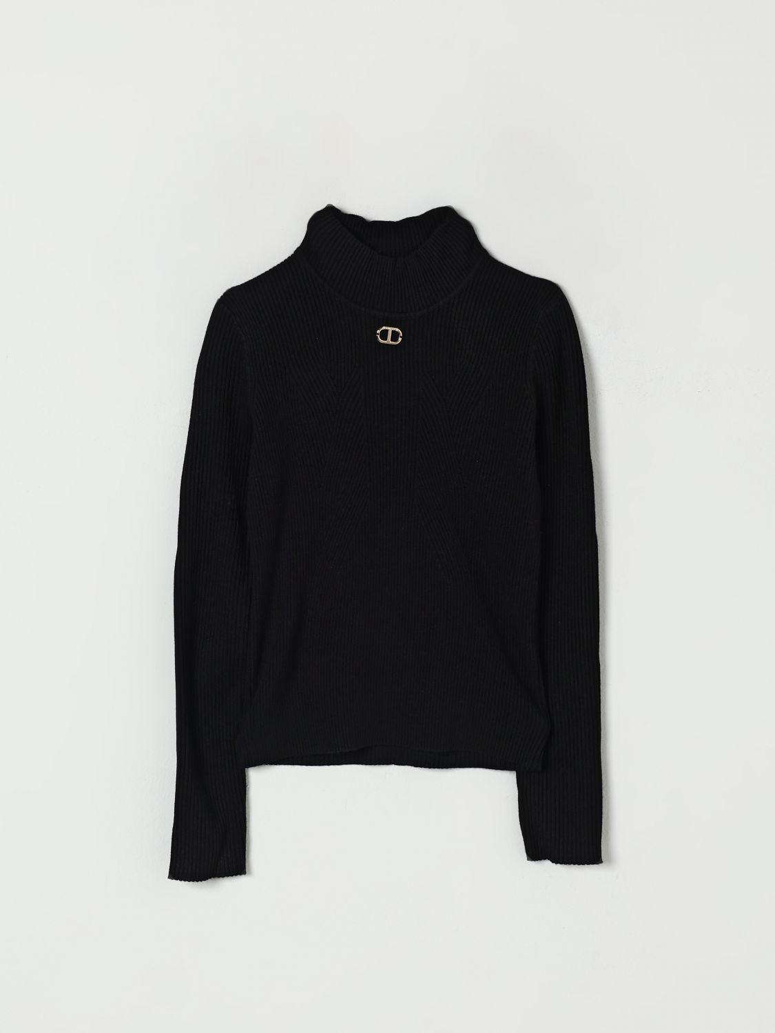 Twinset Sweater Kids Color Black In Black