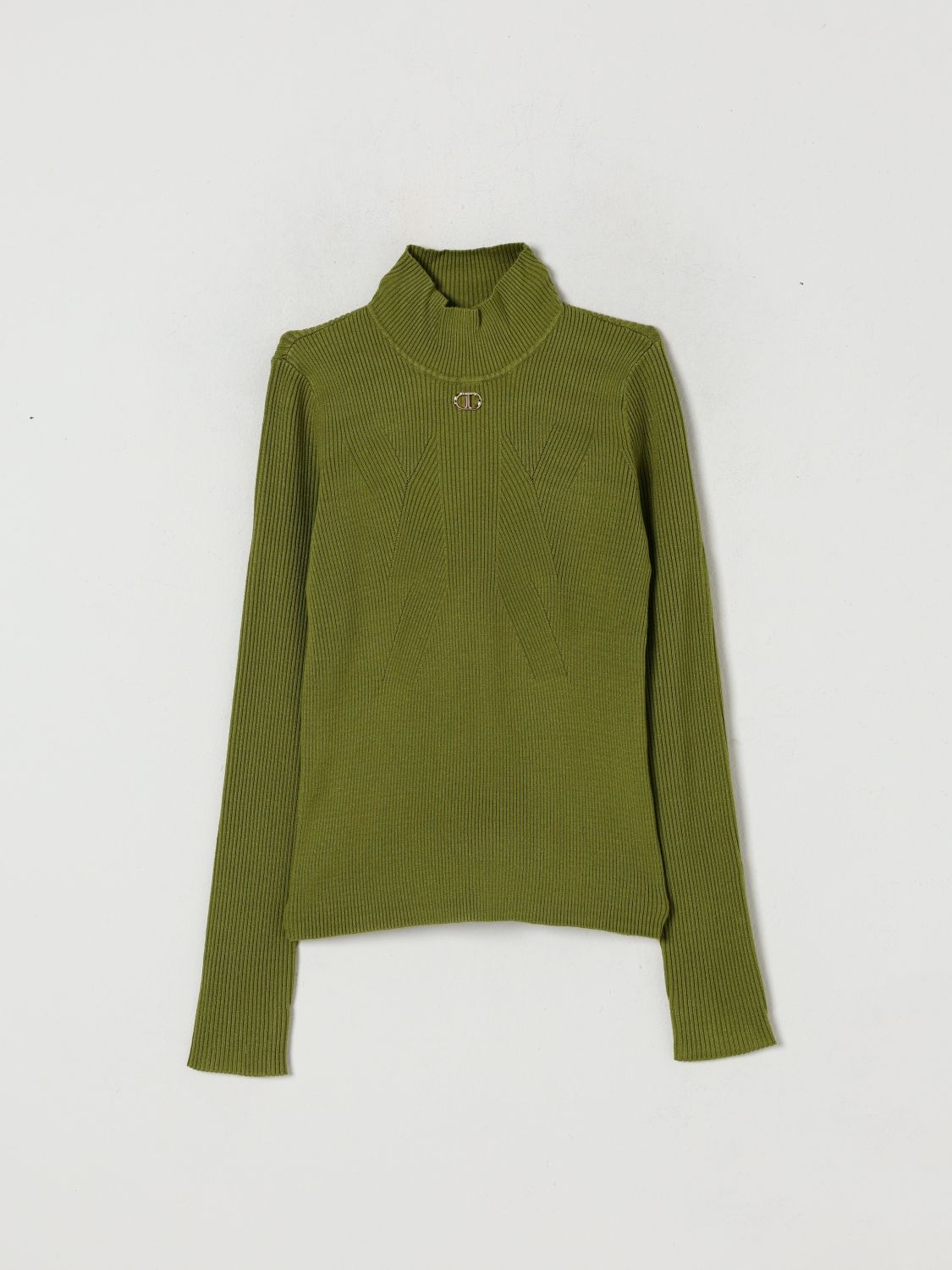 Twinset Sweater Kids Color Green In Green