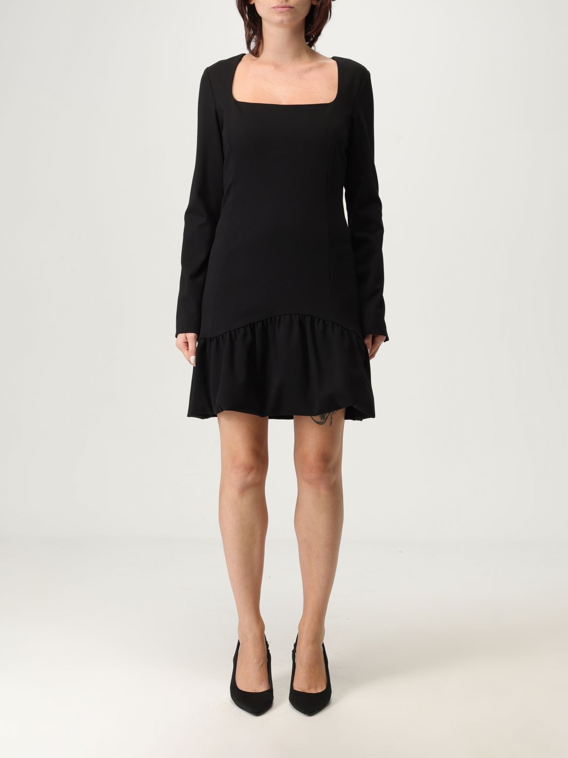 Pinko Dress  Woman Color Black In Black