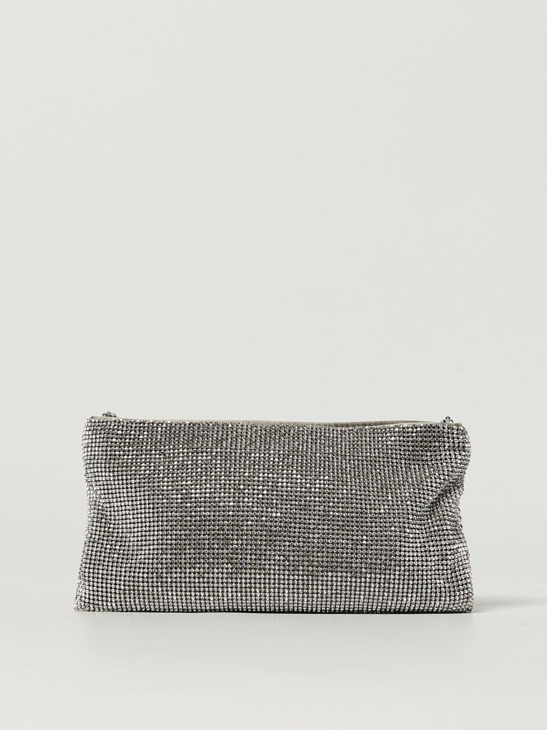 Benedetta Bruzziches Clutch Woman Color Silver In Silver