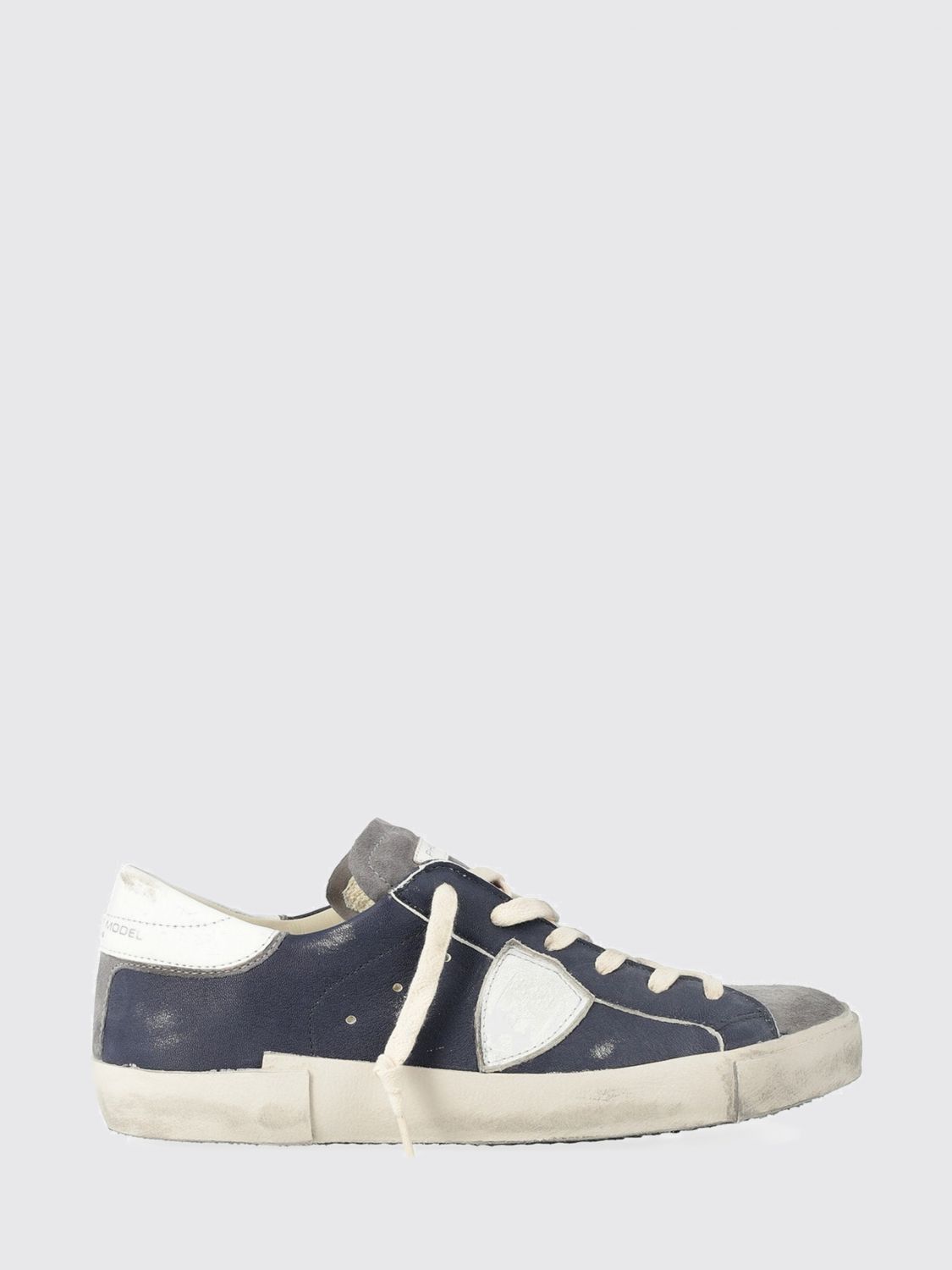 Philippe Model Sneakers  Men Color Blue In Animal Print