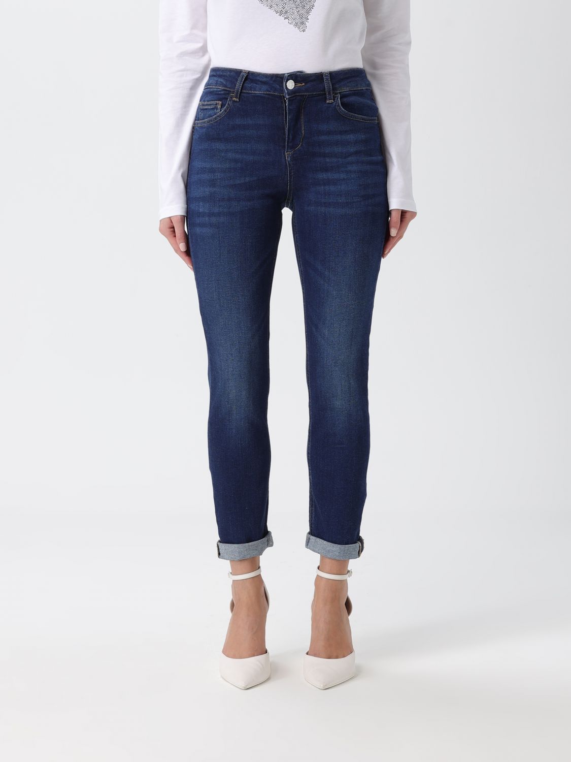 Liu •jo Jeans Liu Jo Woman Color Blue In Blue