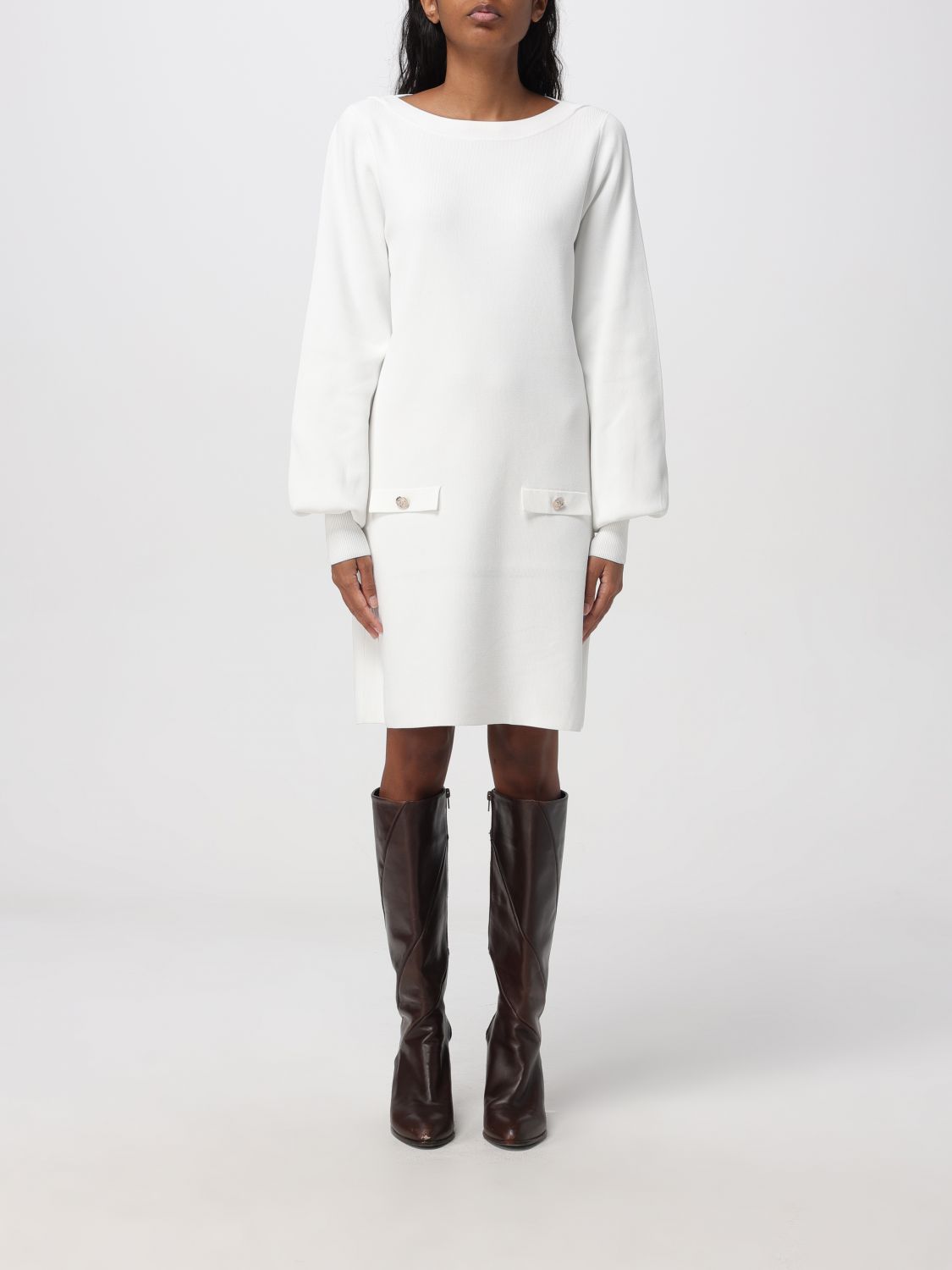 Liu •jo Dress Liu Jo Woman Color Milk In White