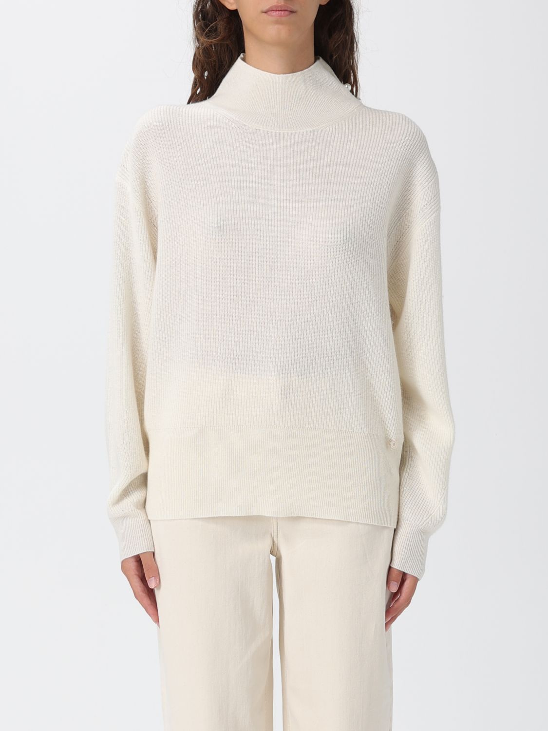 Liu •jo Sweater Liu Jo Woman Color White In White