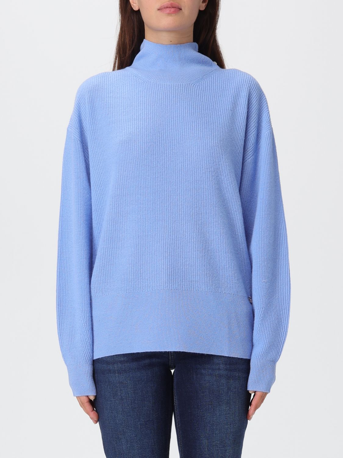 Liu •jo Sweater Liu Jo Woman Color Blue In Black
