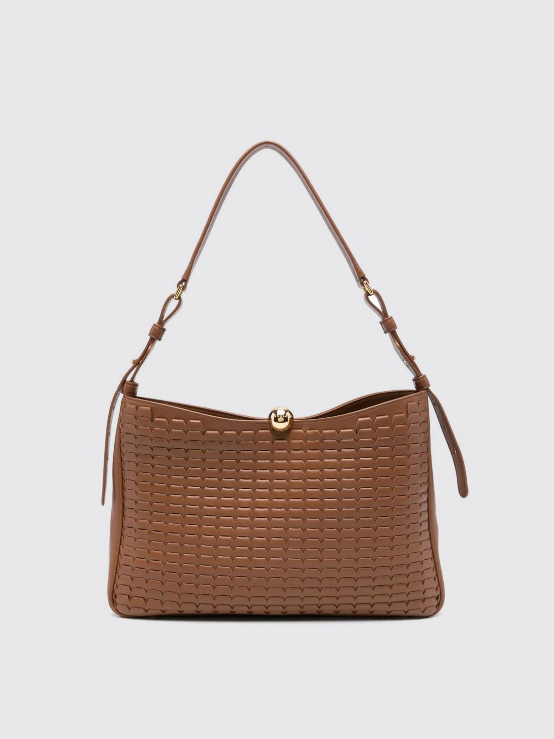 Furla Sfera Soft Shoulder Bag In Brown